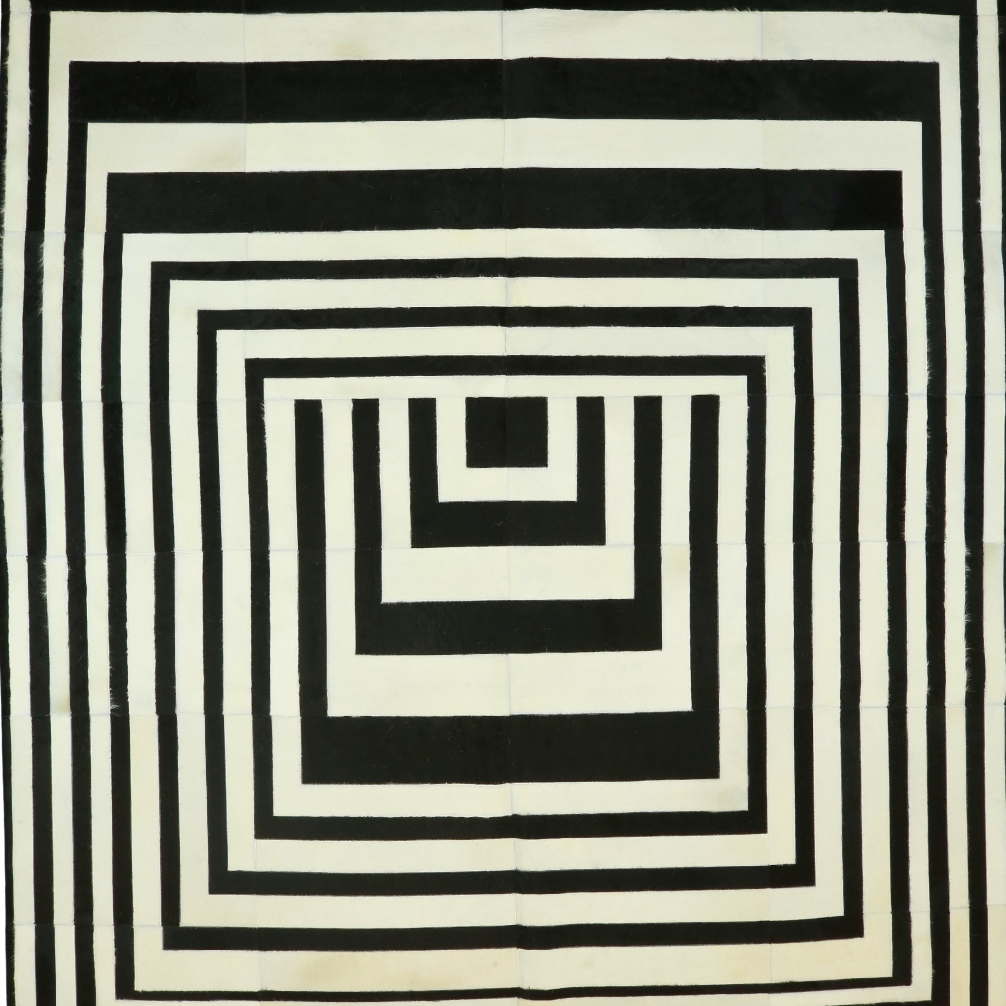 GEO Artistic Genuine Leather Rug |  Wall & Floor Design | Art Collection