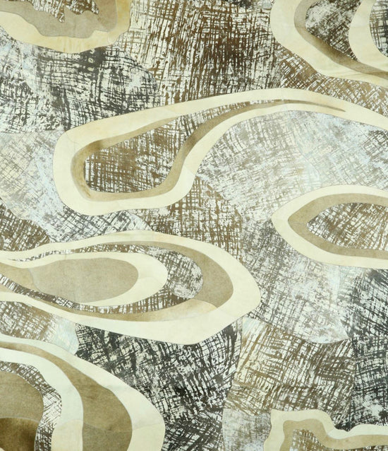 MIRAY Genuine Leather Rug | Organic Design – Contemporary Collection