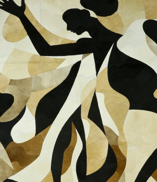 RITUAL Artistic Genuine Leather Rug |  Wall & Floor Design | Art Collection