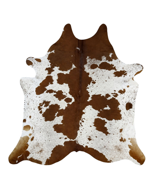 Cowhide Rug - Saltpepper Brown and White