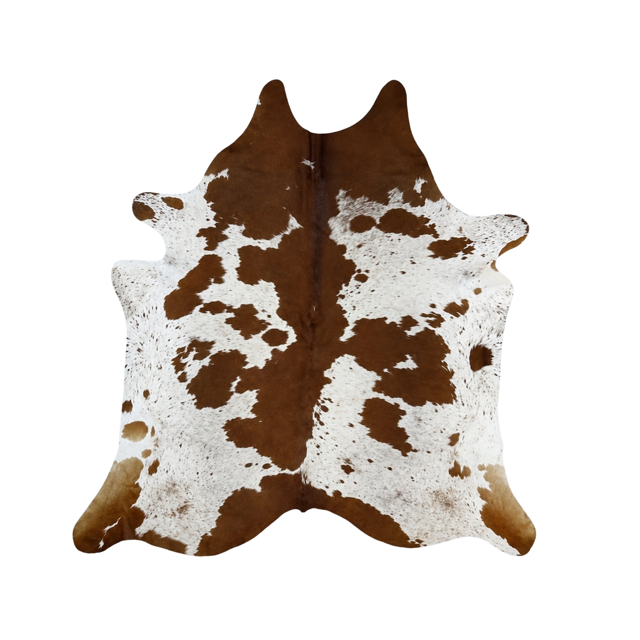 Cowhide Rug - Saltpepper Brown and White