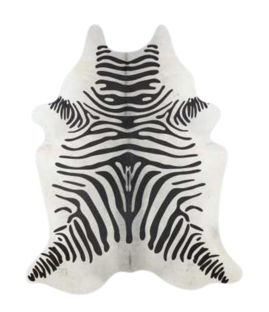 ZEBRA MZ – Printed Genuine Leather Rug
