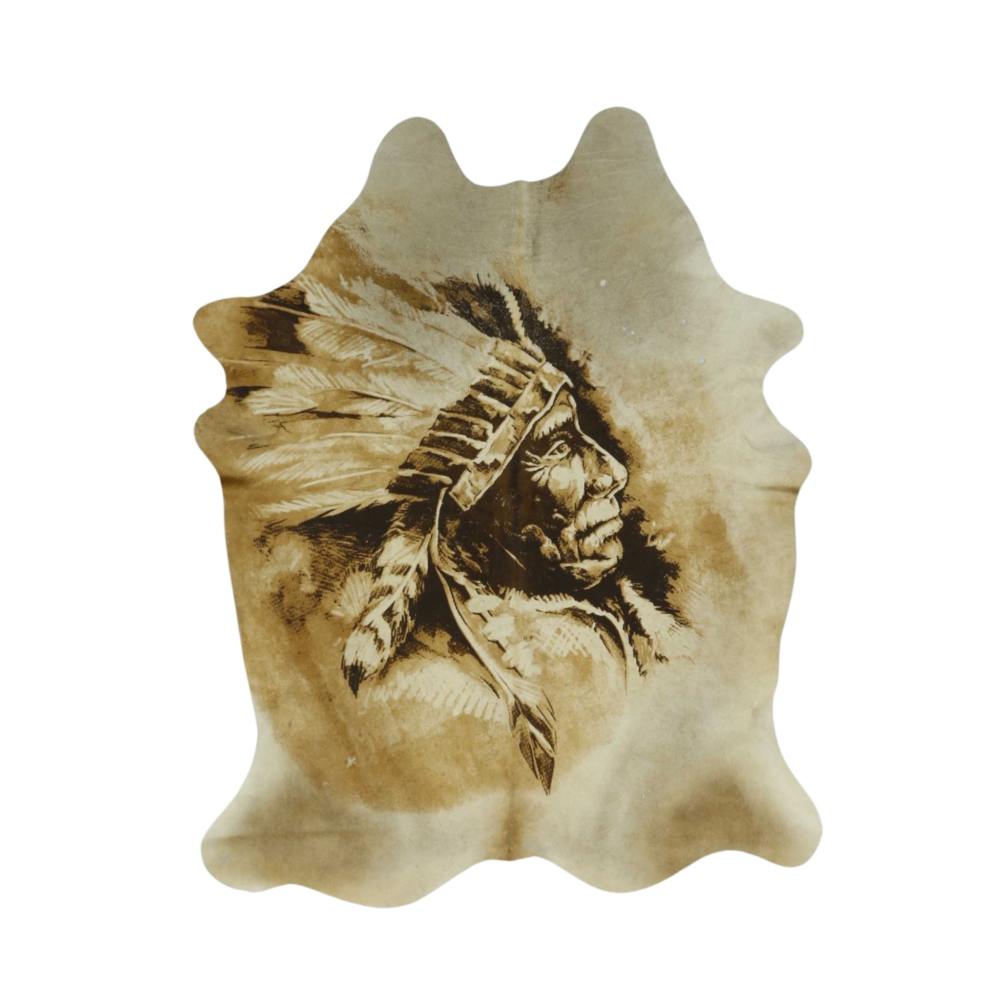ÍNDIO – Printed Genuine Leather Rug